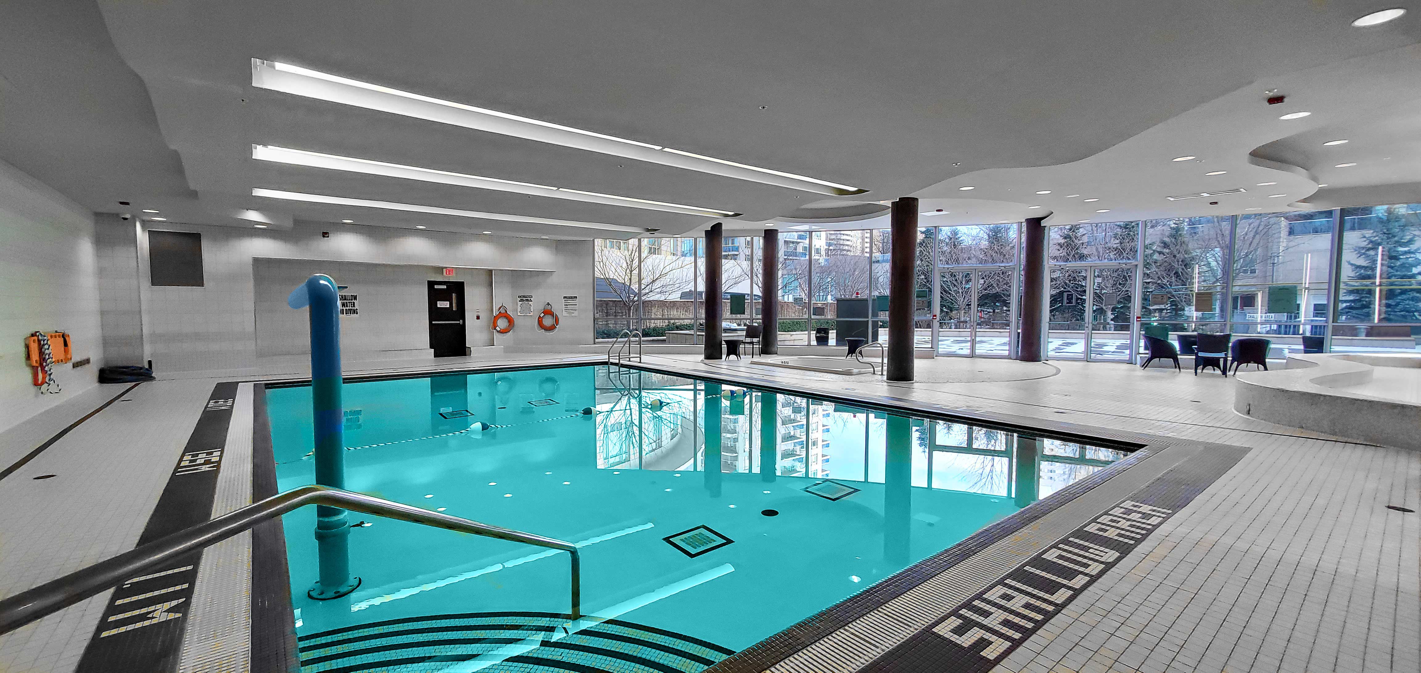 Image of the indoor pool
