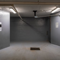 Image of the recently renovated car wash located on P6