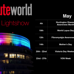 Light show plan for May 2023. 