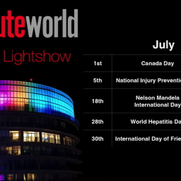 Light show plan for July 2023. 