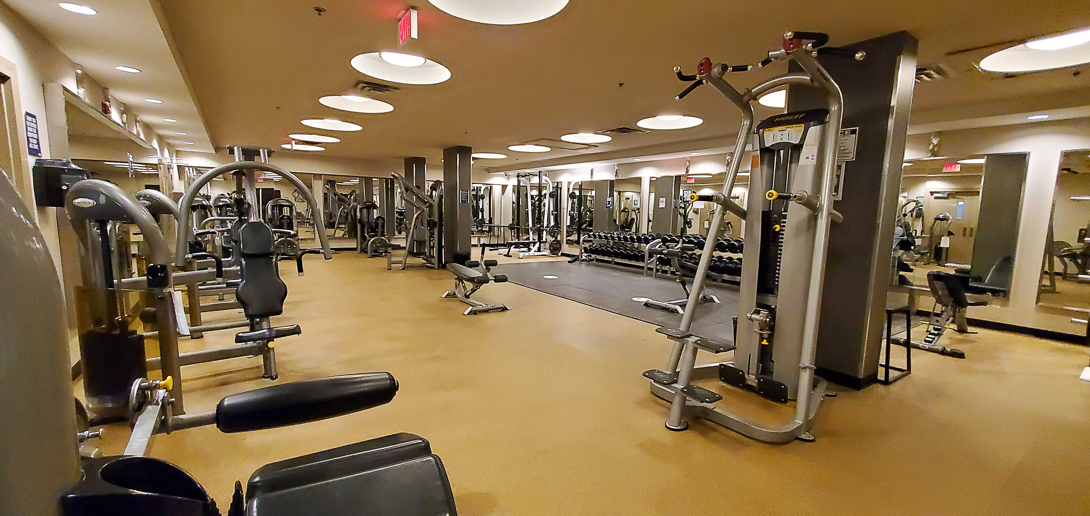 Image of the weights room