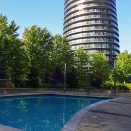 Image of the outdoor pool