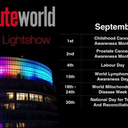 Light show plan for September 2023. 